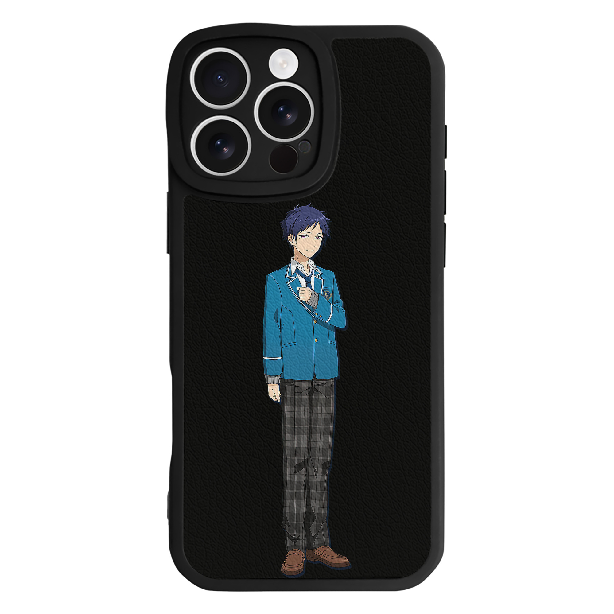 （画像用） あんさんぶるスターズ! Ensemble Stars 【iPhone 16シリーズ対応】シリコンスマホケース（レザー調） 材質：シリコン